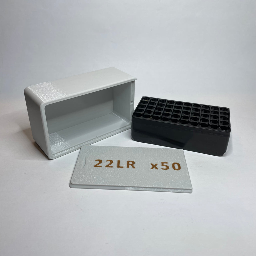 Boite de munitions pour 22lr (x50)