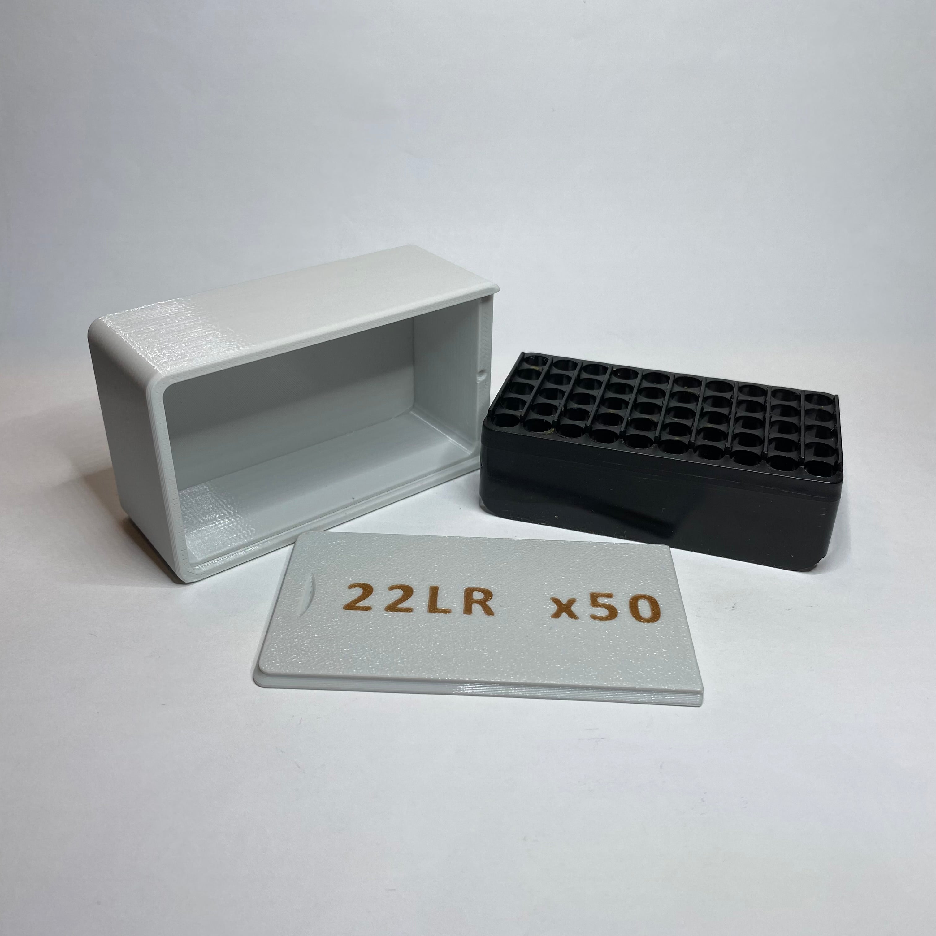 Boite de munitions pour 22lr (x50)